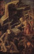 Fra Filippo Lippi St.Jerome in Penitence oil painting artist